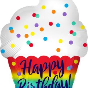 בלון Happy Birthday גלידה