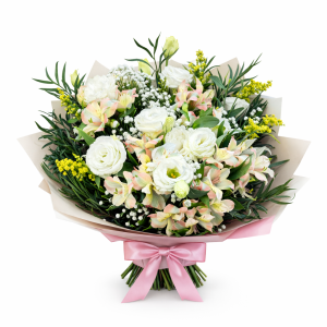 זר הרמוניה לבנה