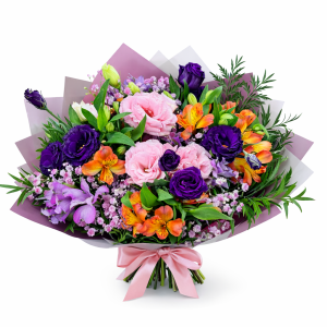 זר הרמוניה צבעונית