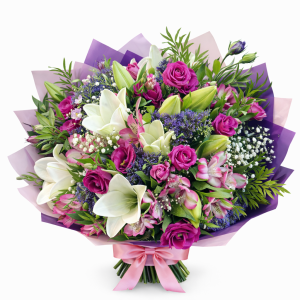 זר סימפוניה פרחונית