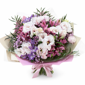 זר פסטל רומנטי