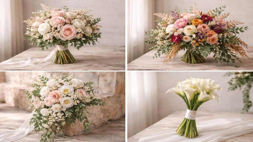 סוגי זרי כלה לחתונה